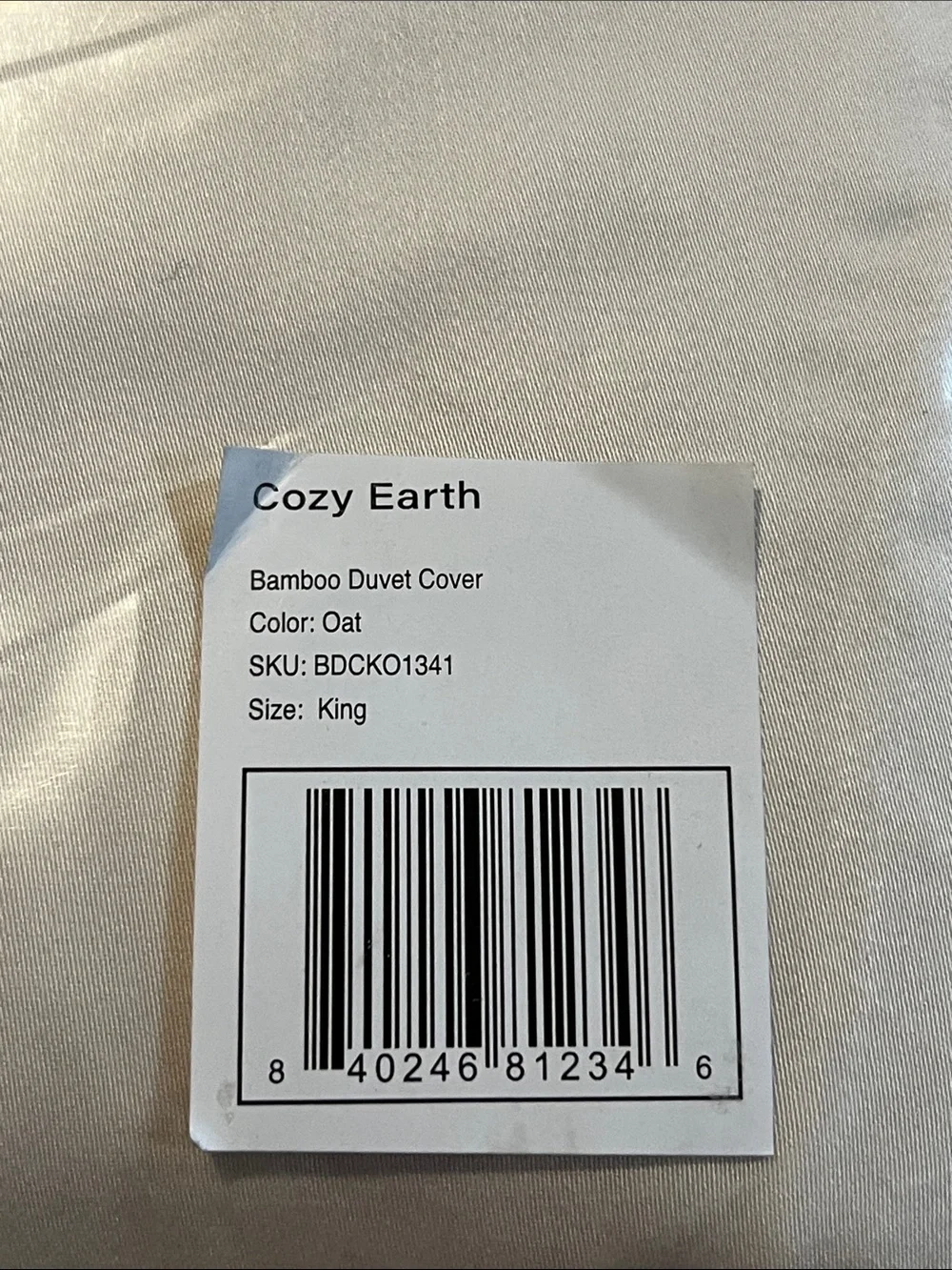 Cozy Earth Bamboo Duvet Cover